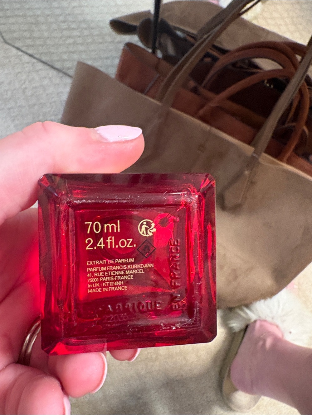 Authentic Maison Francis Kurkdjian Baccarat Rouge 540 - Picture 3 of 5